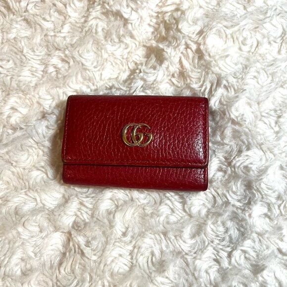 Authentic Gucci Marmont Key/Card Case - Picture 1 of 8